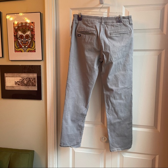RSQ chino slim light grey 32x30 pants jeans - Picture 2 of 5